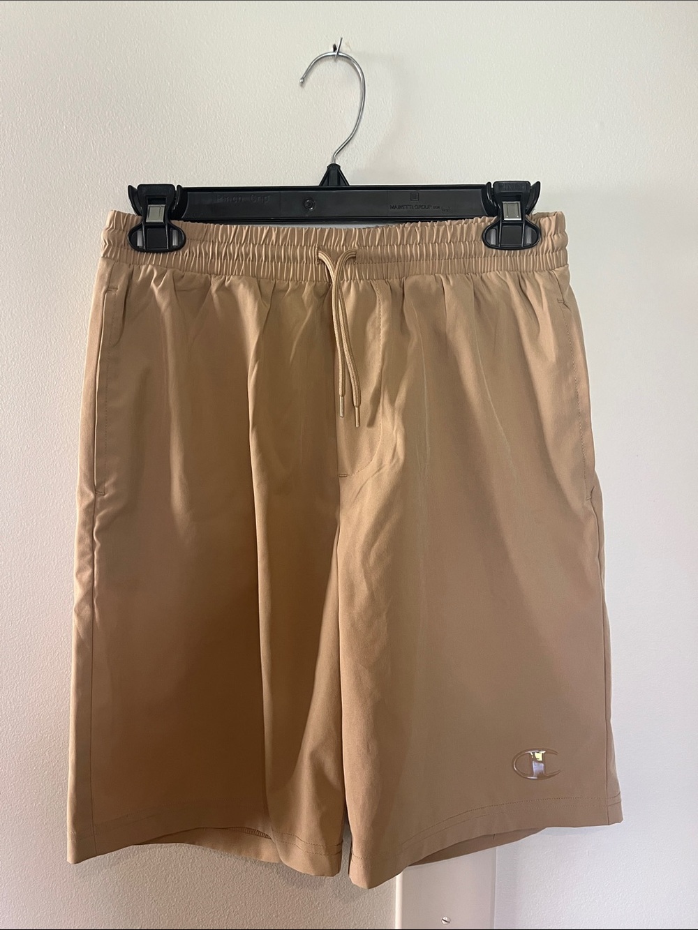Champion Beige Drawstring Athletic Shorts